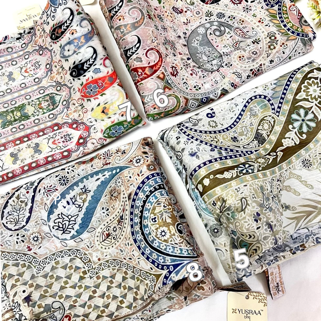 Digital Print Organza