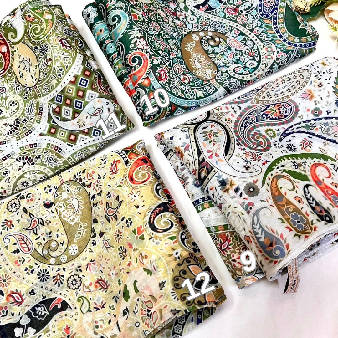 Digital Print Organza