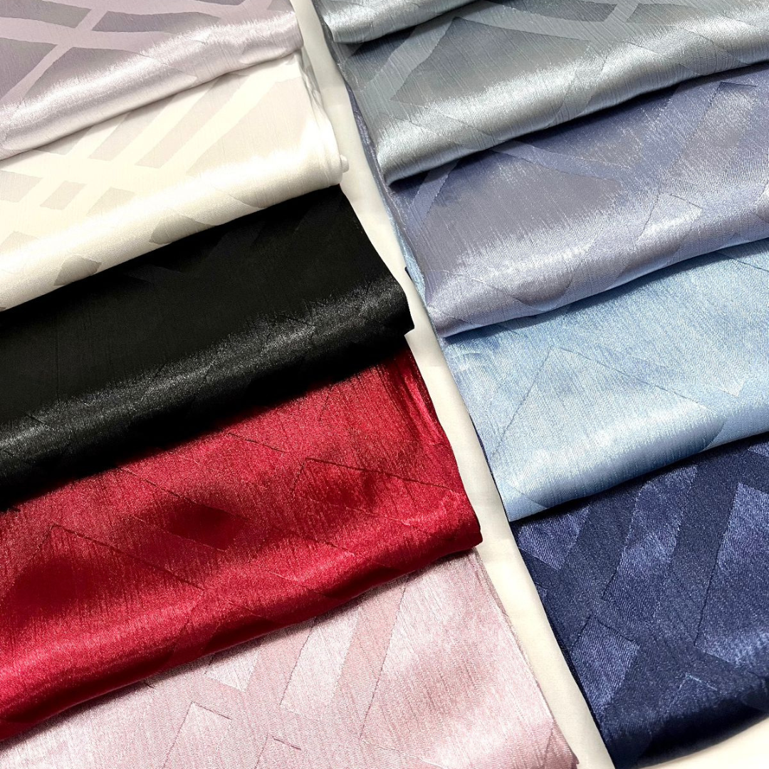 Embossed Satin